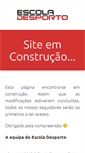 Mobile Screenshot of escoladesporto.com